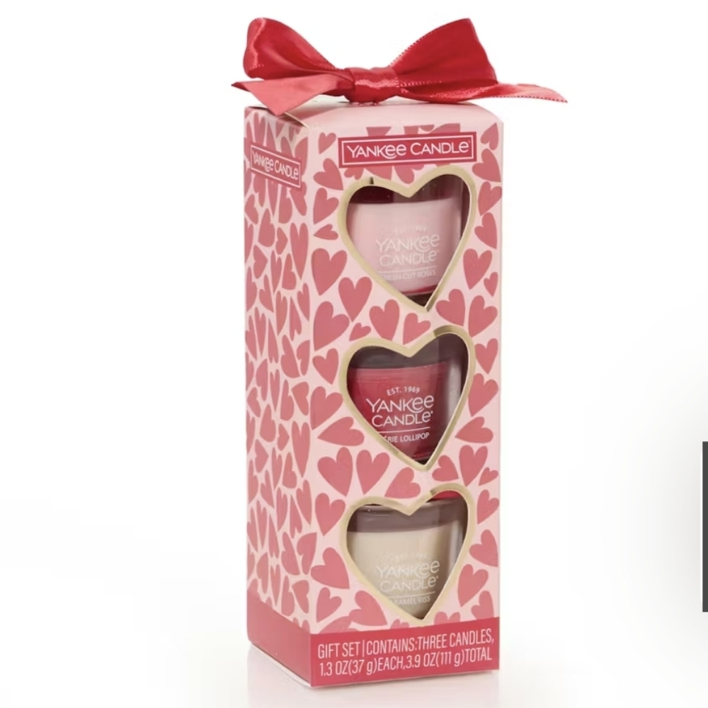 Yankee Candle Love Is In The Air Set/3 Mini Candles